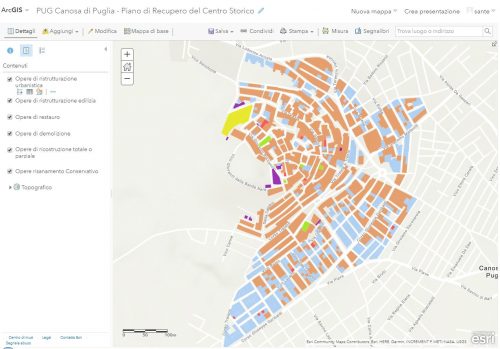PUG Canosa di Puglia - Piano di Recupero del Centro Storico